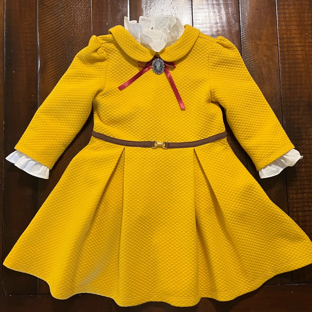 Janie and Jack girls’ set: dress size 5, blouse size 6